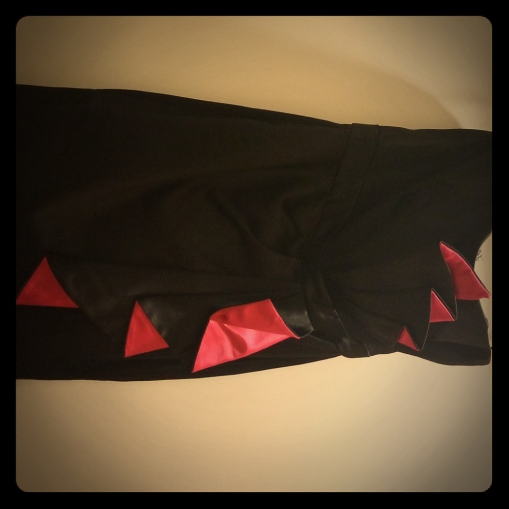 Strapless white house black market cocktail dress